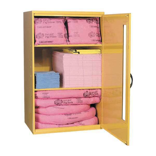 Spill Kit, Chem/Hazmat, Yellow