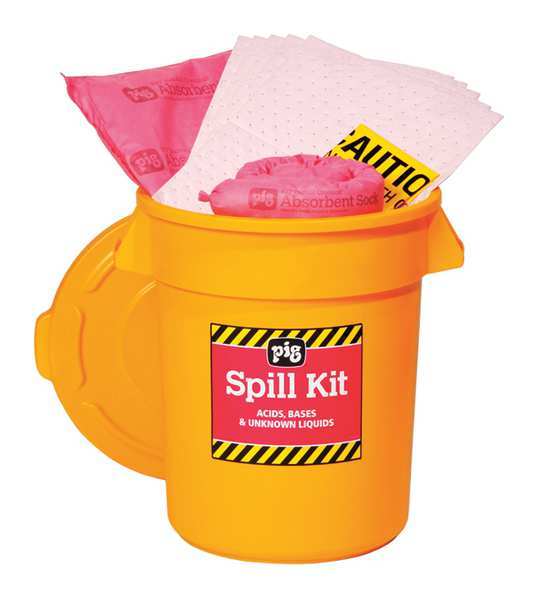 Spill Kit, Chem/Hazmat, Yellow