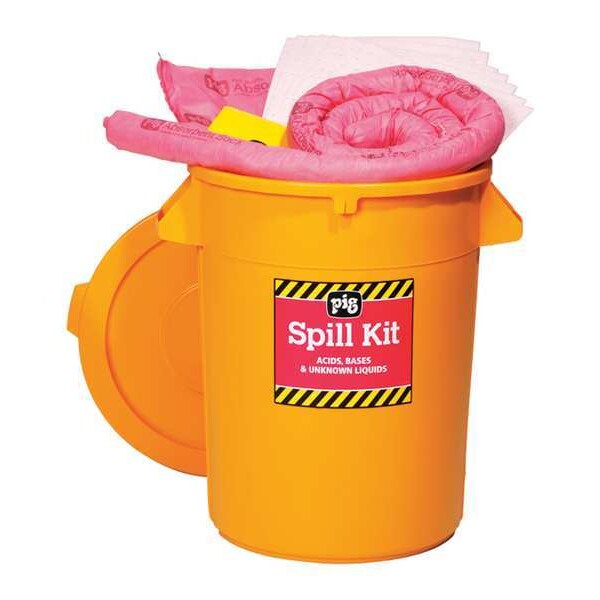 PIG Spill Kit, Chem/Hazmat, Yellow