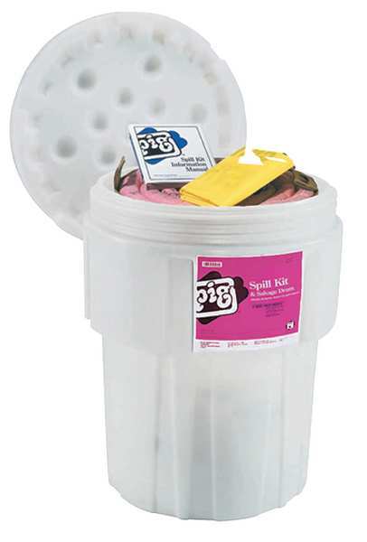 Spill Kit, Chem/Hazmat, White