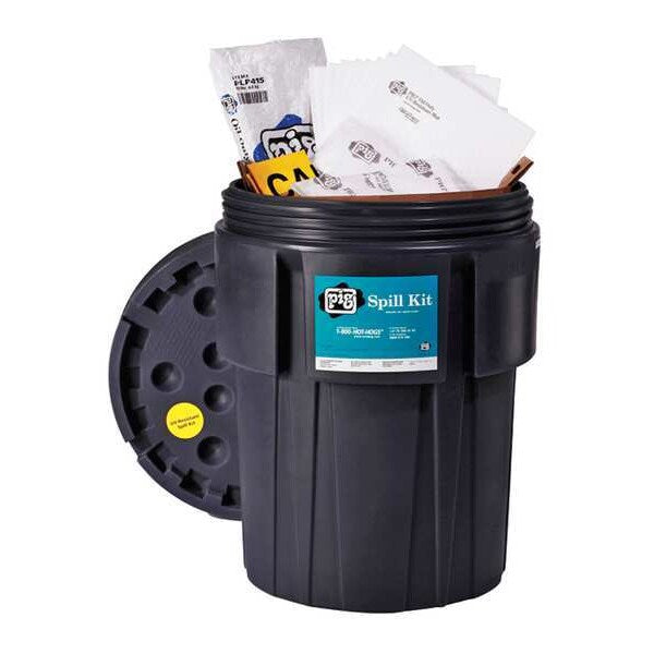 Spill Kit, Oil-Based Liquids, Black