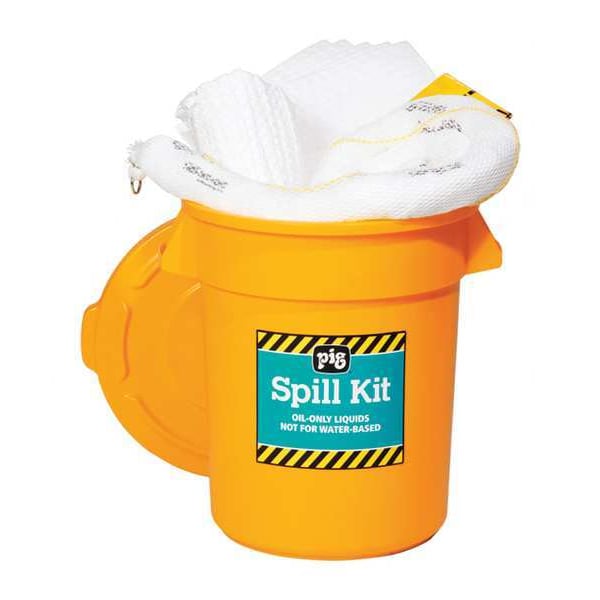 PIG Spill Kit, Oil-Based Liquids, Yellow