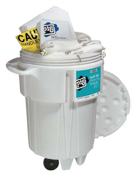 Spill Kit, Oil-Based Liquids, White