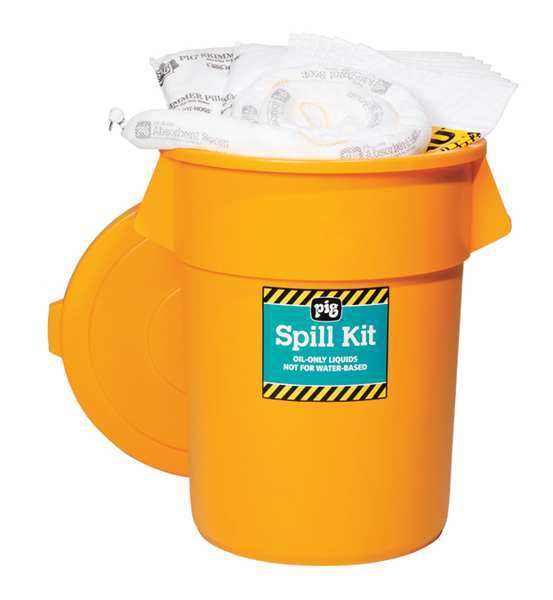 Spill Kit, Oil-Based Liquids, Yellow