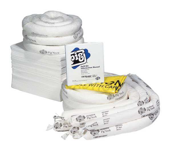 Spill Kit Refill, Oil-Based Liquids