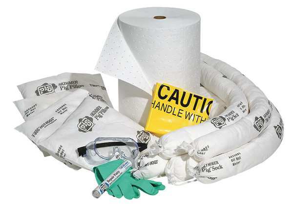 Spill Kit Refill, Oil-Based Liquids