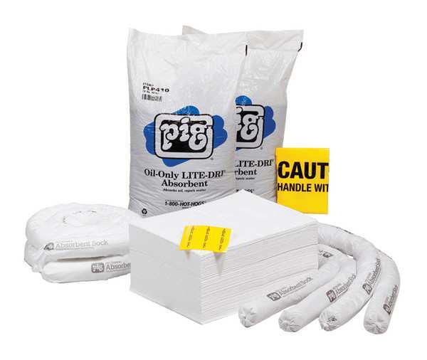 Spill Kit Refill, Oil-Based Liquids