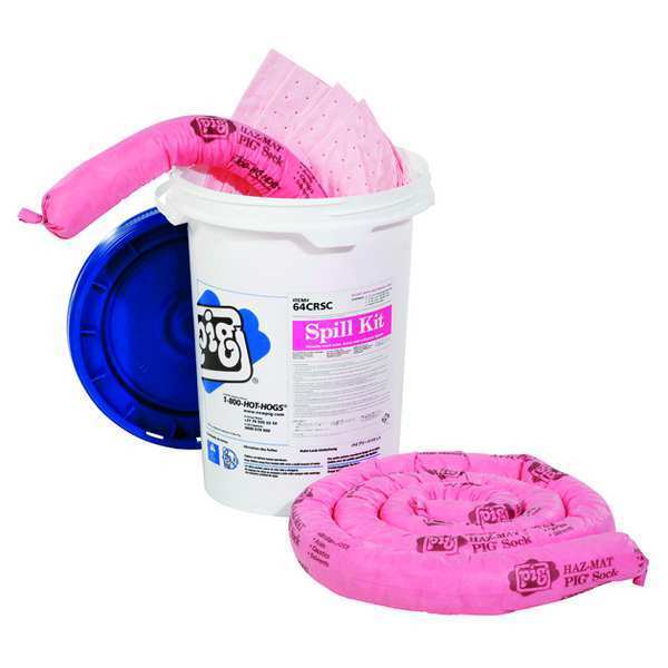 PIG Spill Kit, Chem/Hazmat, White