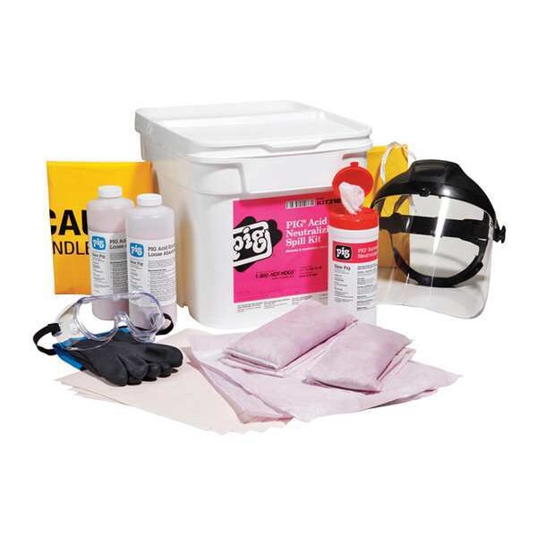 Spill Kit, Chem/Hazmat, White