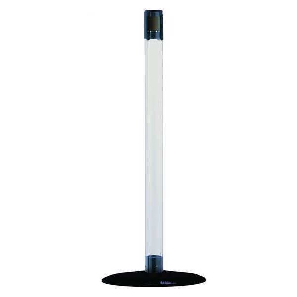 Receiver Post, 38 In H, Black