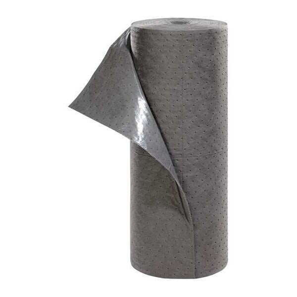 Sorbents, 23.775 gal/pk, 23.775 gal/pad, Bodily Fluids Absorbed, Gray, Polypropylene