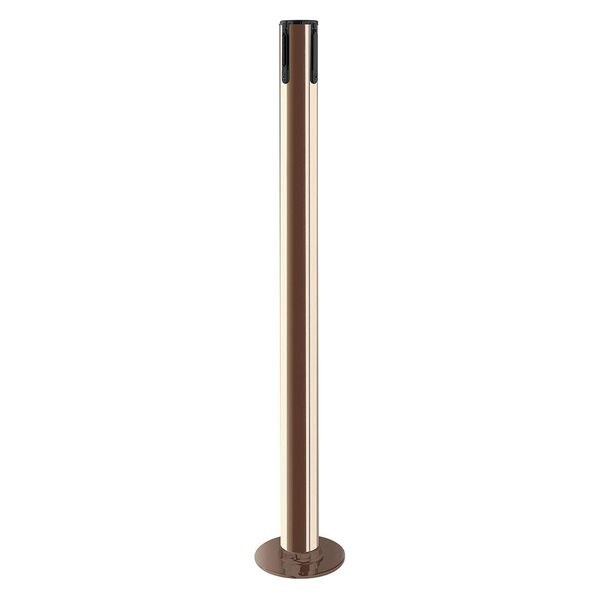 Receiver Post, 36-1/2 In H, Polished Brass