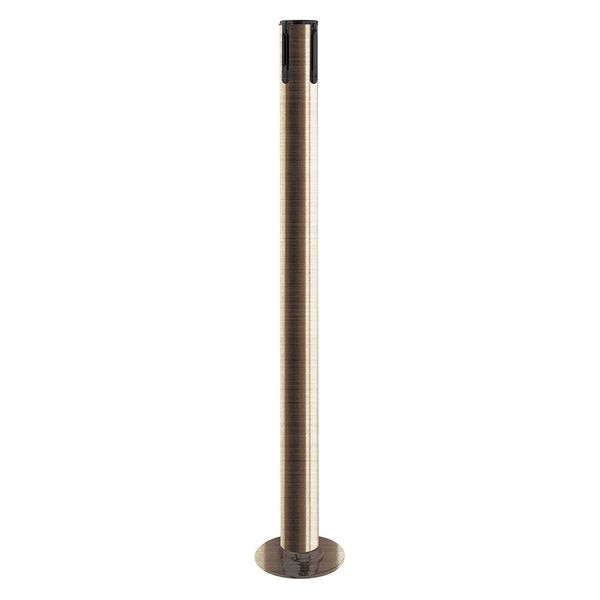 Receiver Post, 36-1/2 In H, Satin Brass