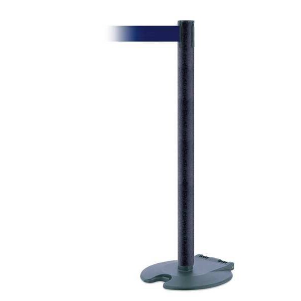 Barrier Post w/ Belt, Wheeled, 7-1/2 ft. L