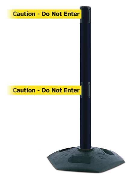 Barrier Post with Belt, 38 In. H, 13 ft. L