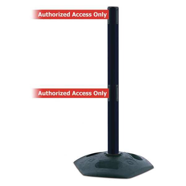 Barrier Post with Belt, 38 In. H, 13 ft. L