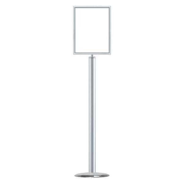 Sign Holder, 11In x 14In Frame, Chrome