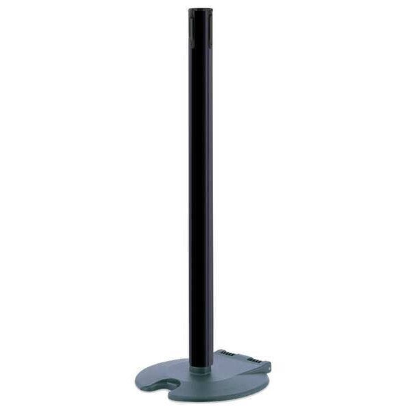 Receiver Post, 38 In H, Black