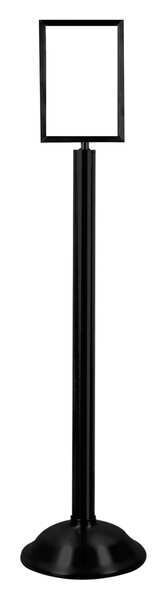 Sign Holder, 7In X 11In Frame, Black