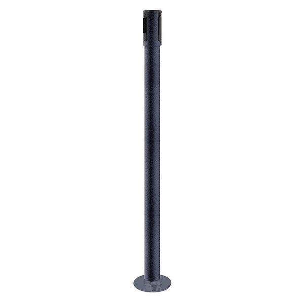 Receiver Post, 40-1/2 In H, Black Wrinkle