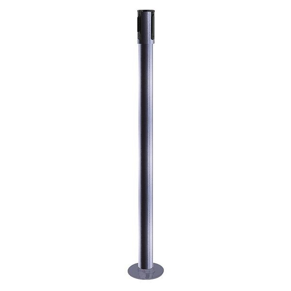Receiver Post, 40-1/2In H, Gray Hammertone
