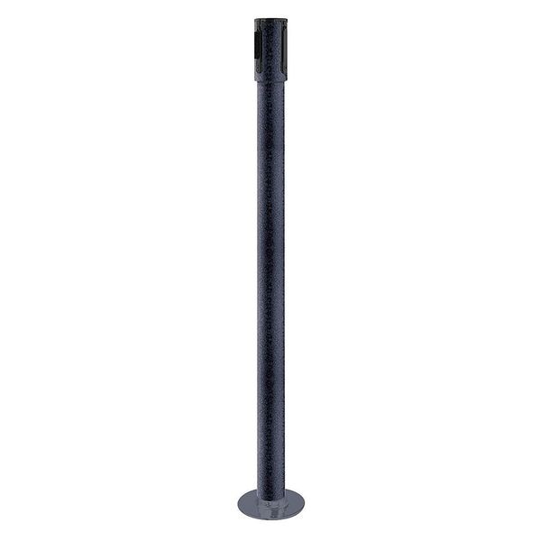 Receiver Post, 40-1/2 In H, Black Wrinkle