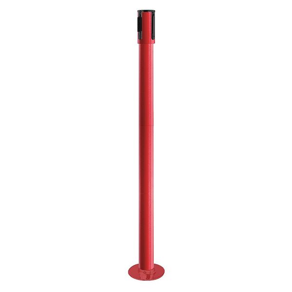 Receiver Post, 40-1/2 In H, Red