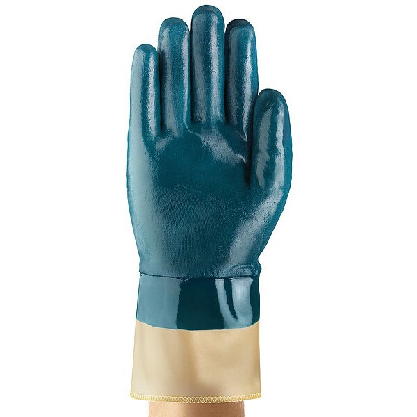 Hylite 47409 Size 8, 0, Pk144, Nitrile, Blue, 8, 144 PK