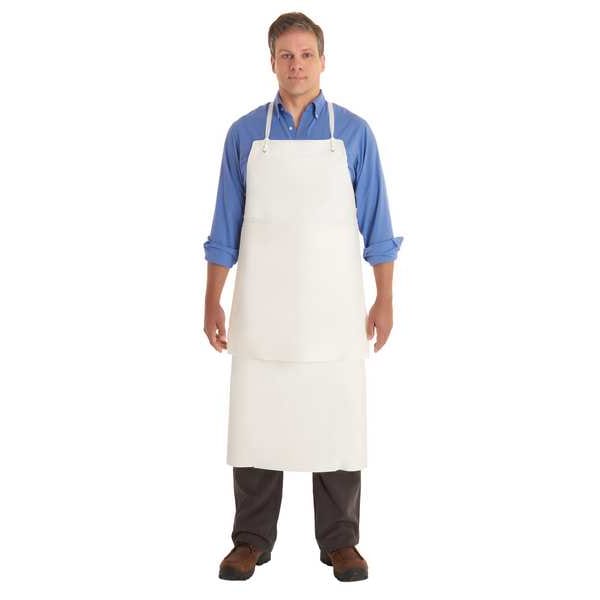Die Cut Apron, 44in. x 33 in., White, PK12
