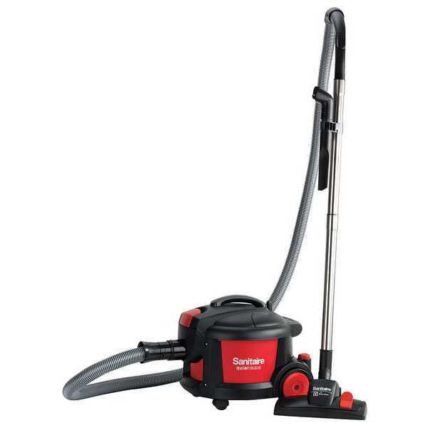 Canister Vacuums, 68 cfm, HEPA, 68, 1 gal.