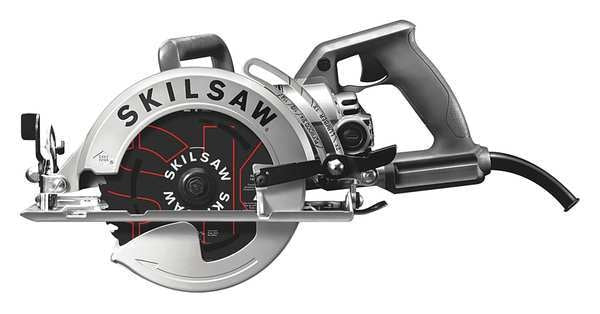 Worm Drive Skilsaw, 120V, 7-1/4 in. dia.