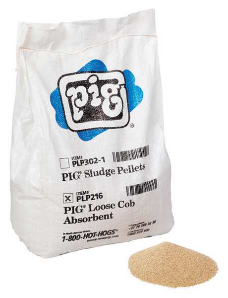 PIG Loose Absorbent, Corn Cob, 25 lb.