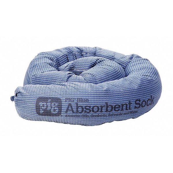 Sorbents, 15 gal/pk; 0.7421 gal/sock, Universal Absorbed, Blue, Vermiculite, 20 PK