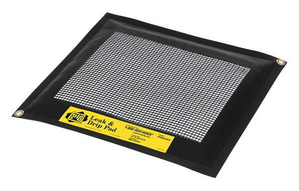 Sorbents, 1 gal. Fuel, Oils Absorbed, Black/White, Polypropylene
