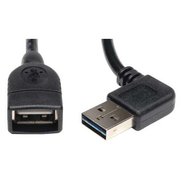 Reversible USB Extension Cable, Black