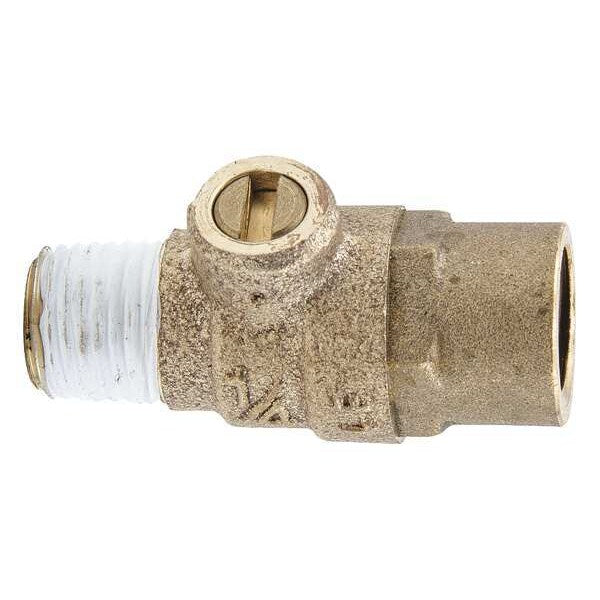 Test Cock, 1/4 in. MNPT, Lead Free