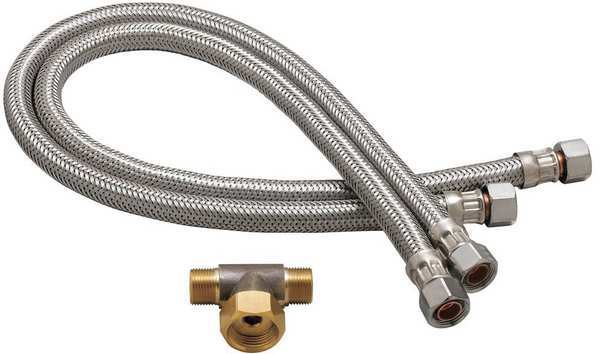 Flex Hose Set, Stainless Steel