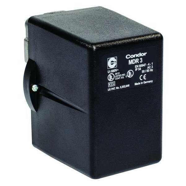 Pressure Switch, (1) Port, 1/4 in FNPT, 5 to 65 psi, Standard Action