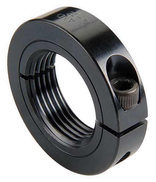 Shaft Collar, Clamp, 1Pc, #8-32, Steel