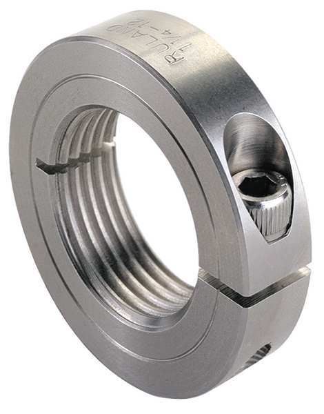 Shaft Collar, Clamp, 1Pc, #8-32, 303 SS