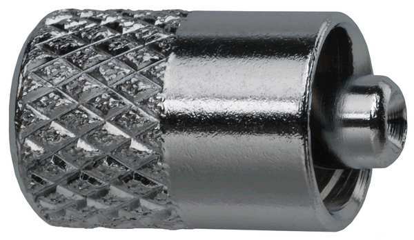 Male Luer Blank, 303 Stainless Steel Silver