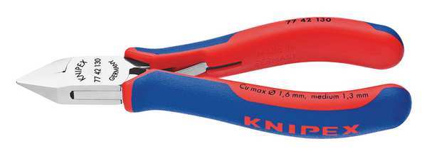 5 1/4 in 77 Diagonal Cutting Plier Flush Cut Pointed Nose Uninsulated