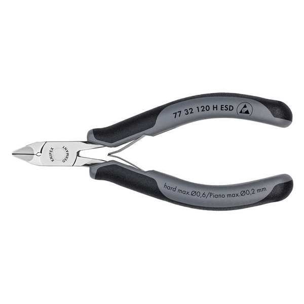 4 3/4 in 77 Diagonal Cutting Plier Standard Cut Pointed Nose Uninsulated