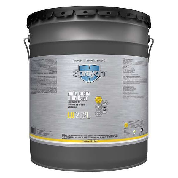Moly Chain Lubricant, 5 Gal.