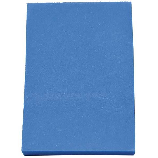 Foam Sheet, Crosslink, 24 in W, 48 in L, 1/8 in Thick, Blue