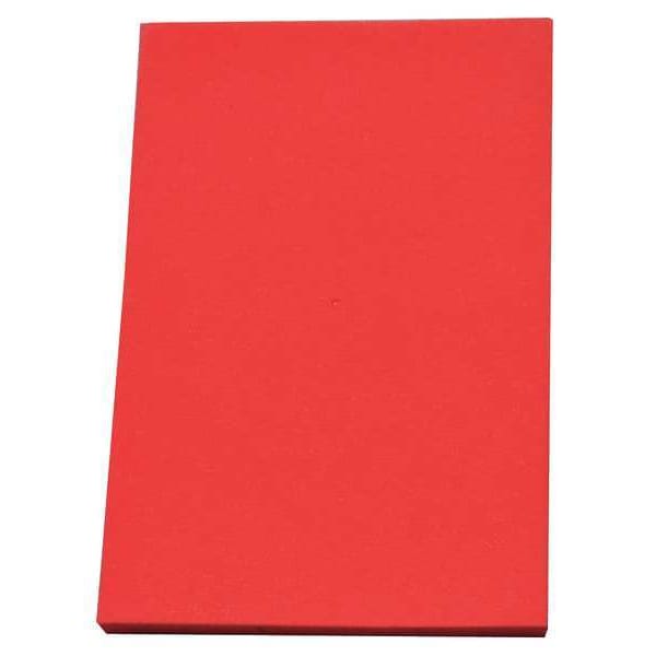 Foam Sheet, Crosslink, 48 in W, 96 in L, 1/8 in Thick, Red