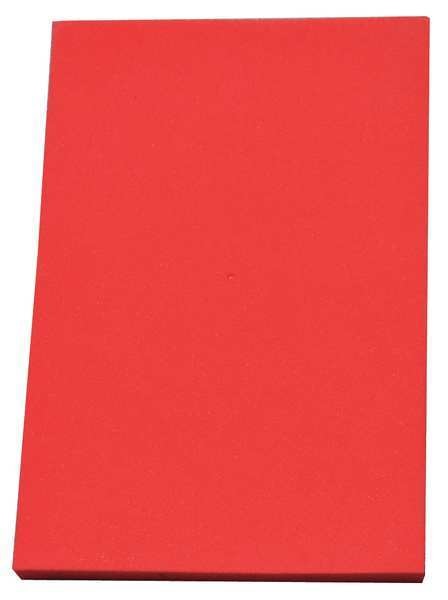 Foam Sheet, Crosslink, 48 in W, 48 in L, 3/4 in Thick, Yellow