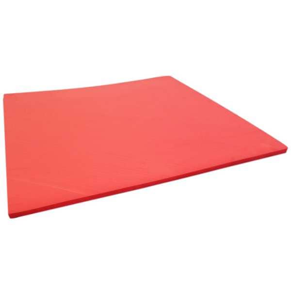 Foam Sheet, Crosslink, 48 in W, 96 in L, 1/4 in Thick, Red