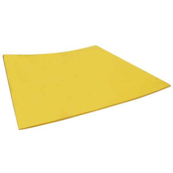 Foam Sheet, Crosslink, 48 in W, 96 in L, 1 in Thick, Yellow
