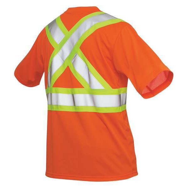 Small Hi-Vis Short Sleeve Shirt, Orange